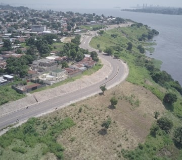 PROTECTION DE LA CORNICHE DE BRAZZAVILLE ENTRE LE CARREFOUR FULBERT YOULOU ET LA CASE DE GAULLE